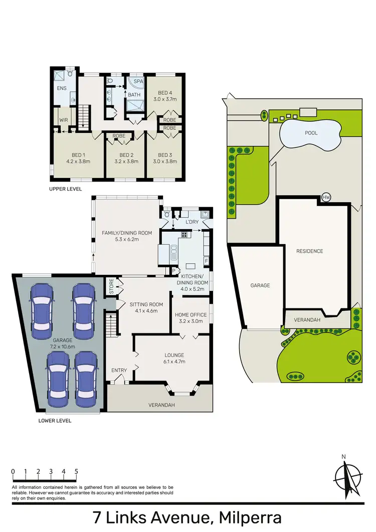 Floorplan of Homely house listing, 7 Links Ave, Milperra NSW 2214