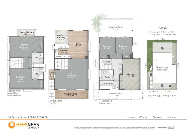 Floorplan of Homely house listing, 56 Sexton St, Petrie Terrace QLD 4000
