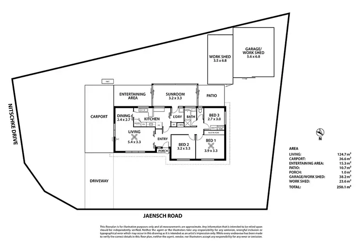 Floorplan of Homely house listing, 4 Jaensch Road, Hahndorf SA 5245
