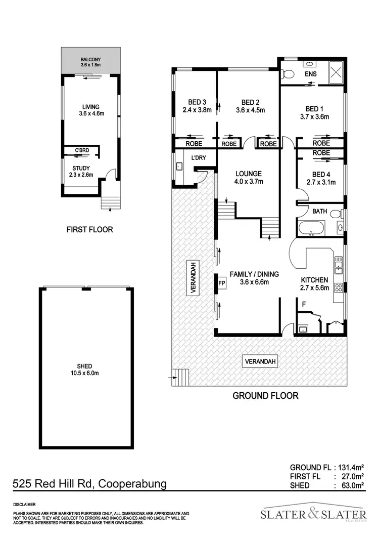 Floorplan of Homely rural property listing, 525 Red Hill Rd, Cooperabung Via, Telegraph Point NSW 2441