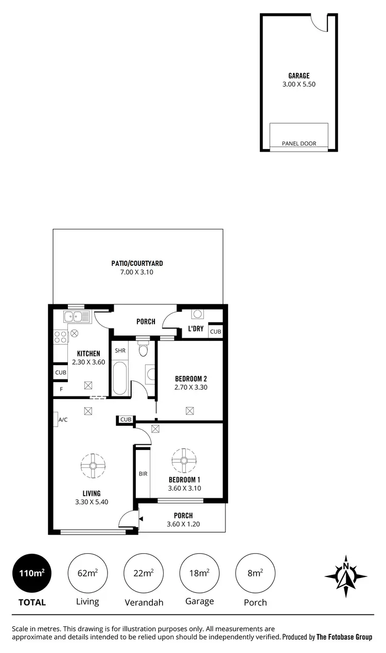 Floorplan of Homely unit listing, Unit 3/3 Beatty St, Linden Park SA 5065