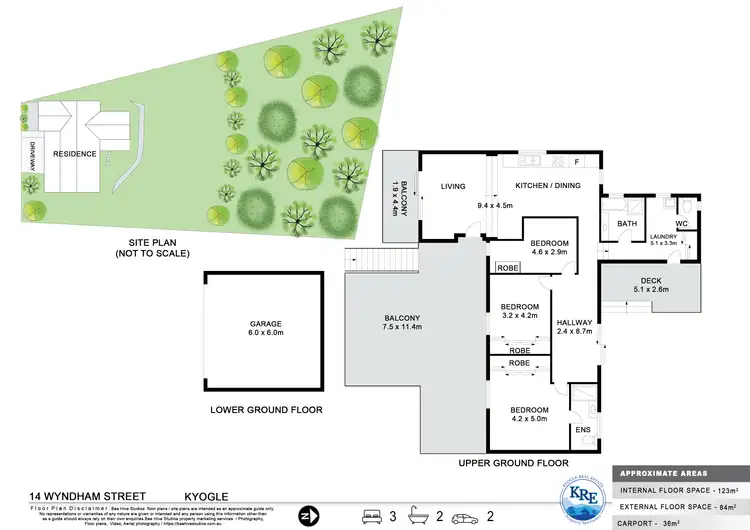 Floorplan of Homely house listing, 14 Wyndham Street, Kyogle NSW 2474