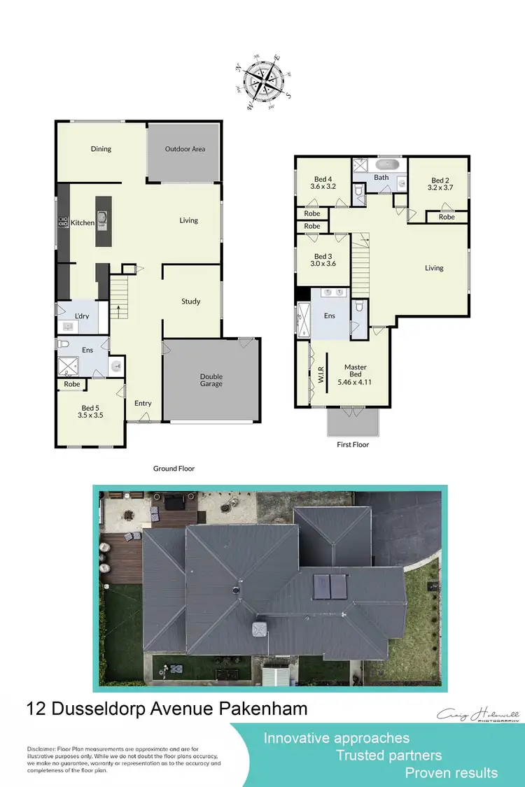 Floorplan of Homely house listing, 12 Dusseldorp Ave, Pakenham VIC 3810