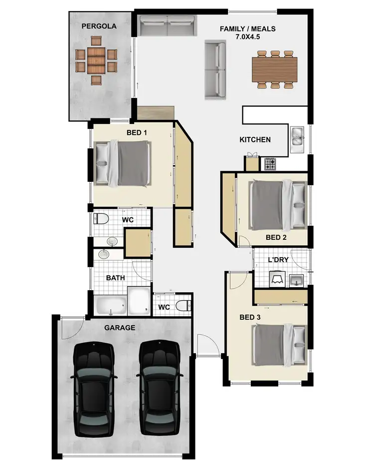 Floorplan of Homely house listing, 9 Mannix Pl, Forest Lake QLD 4078