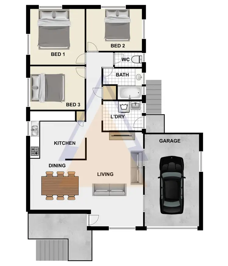Floorplan of Homely house listing, 11 Birun St, Woodridge QLD 4114