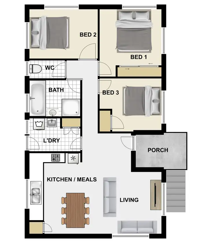 Floorplan of Homely house listing, Address available on request