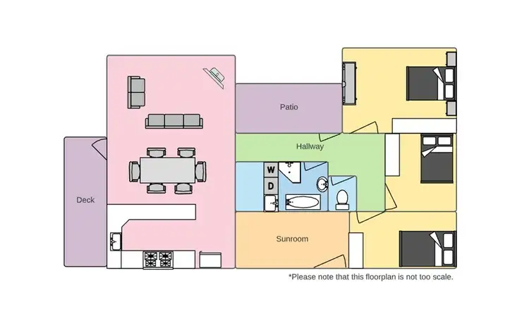 Floorplan of Homely house listing, 17 Apex Rd, Gunnedah NSW 2380