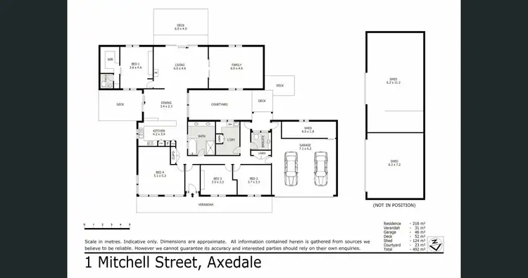 Floorplan of Homely house listing, 1 Mitchell St, Axedale VIC 3551