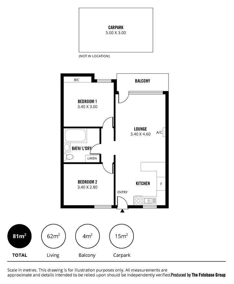 Floorplan of Homely unit listing, Unit 26/2 Ayliffes Rd, St Marys SA 5042