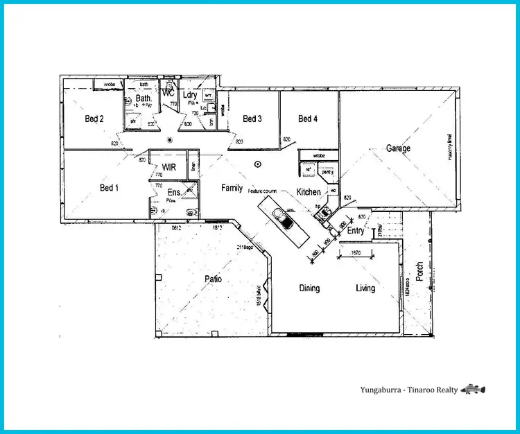 Floorplan of Homely house listing, 12 Ellwood Cl, Atherton QLD 4883