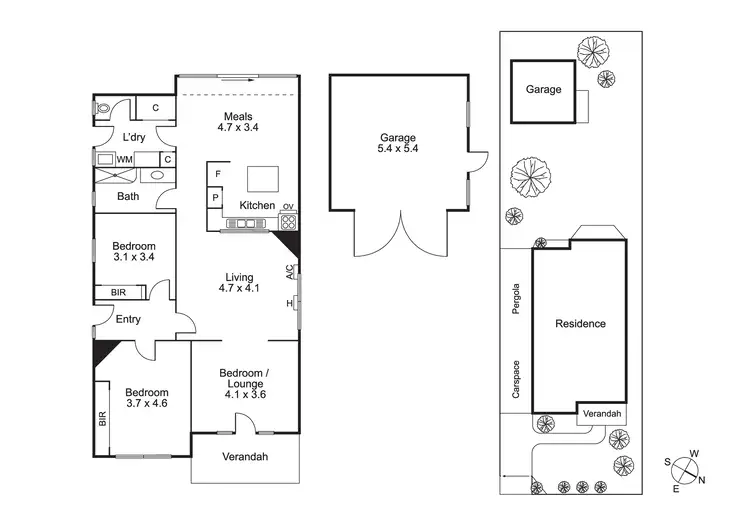 Floorplan of Homely house listing, 7 Roseberry Ave, Brighton East VIC 3187