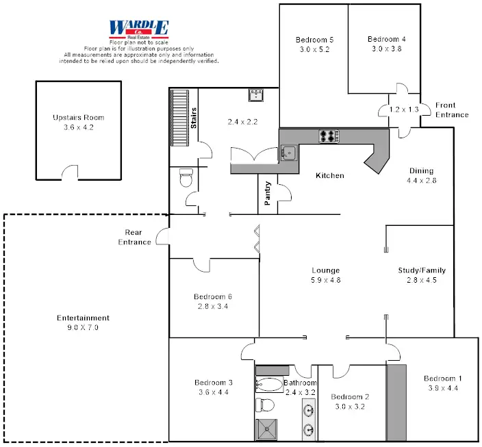 Floorplan of Homely house listing, 119 Wandearah Rd, Port Pirie SA 5540