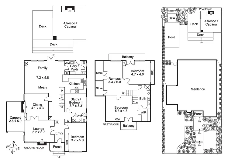 Floorplan of Homely house listing, 17 Heathfield Rd, Brighton East VIC 3187