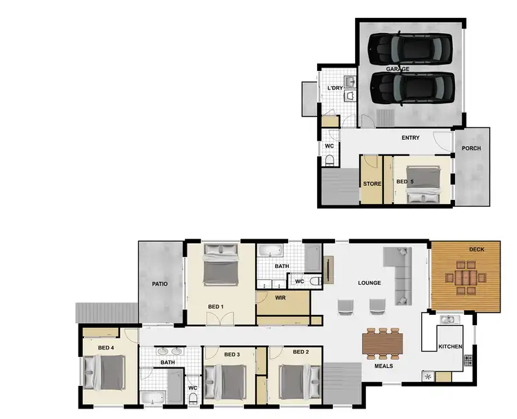 Floorplan of Homely house listing, 56 The Promenade, Springfield Lakes QLD 4300