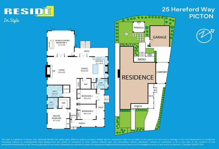 Floorplan of Homely house listing, 25 Hereford Way, Picton NSW 2571