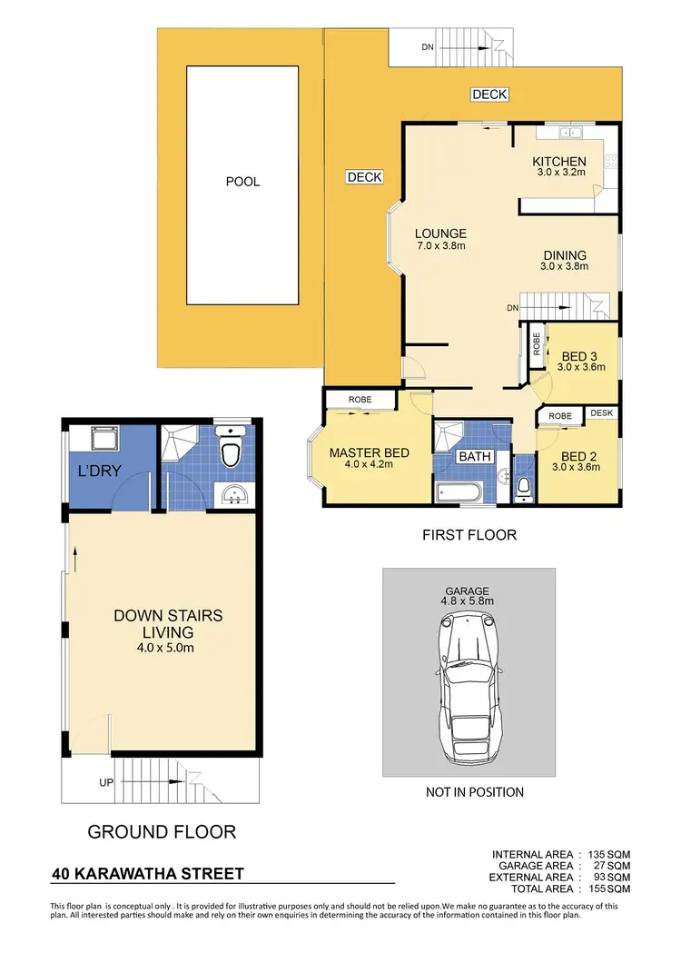 Floorplan of Homely house listing, 40 Karawatha Street, Buderim QLD 4556