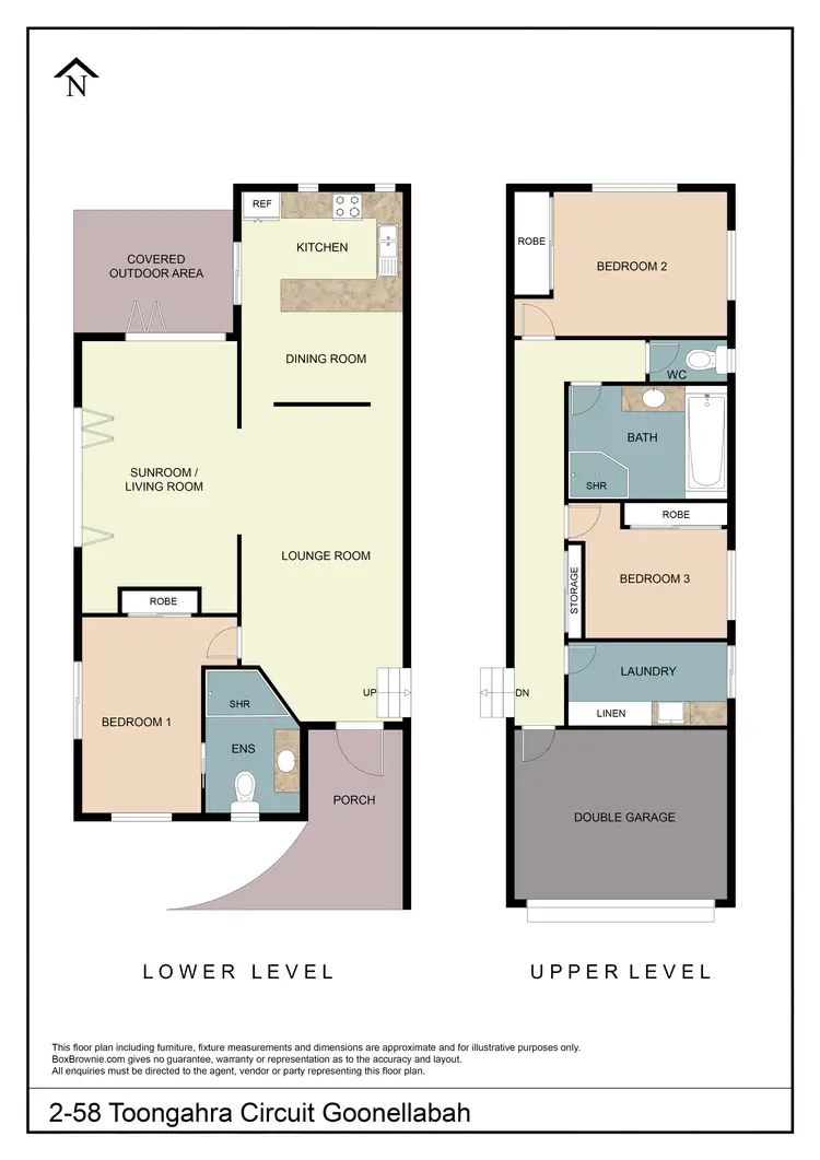 Floorplan of Homely house listing, Unit 2/58 Toongahra Cct, Goonellabah NSW 2480