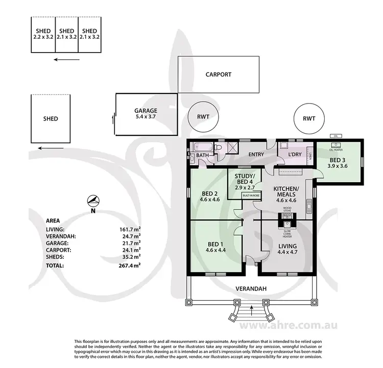 Floorplan of Homely house listing, 670 Swamp Rd, Lenswood SA 5240
