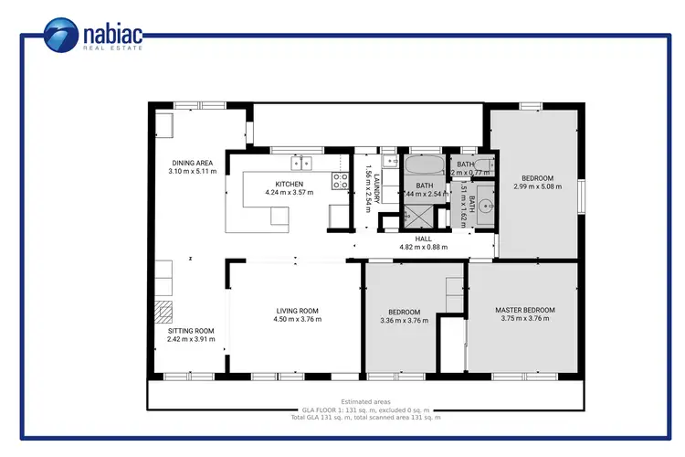 Floorplan of Homely house listing, 6 Cowper St, Nabiac NSW 2312