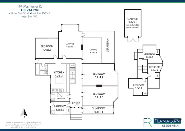 Floorplan of Homely house listing, 149 West Tamar Rd, Trevallyn TAS 7250