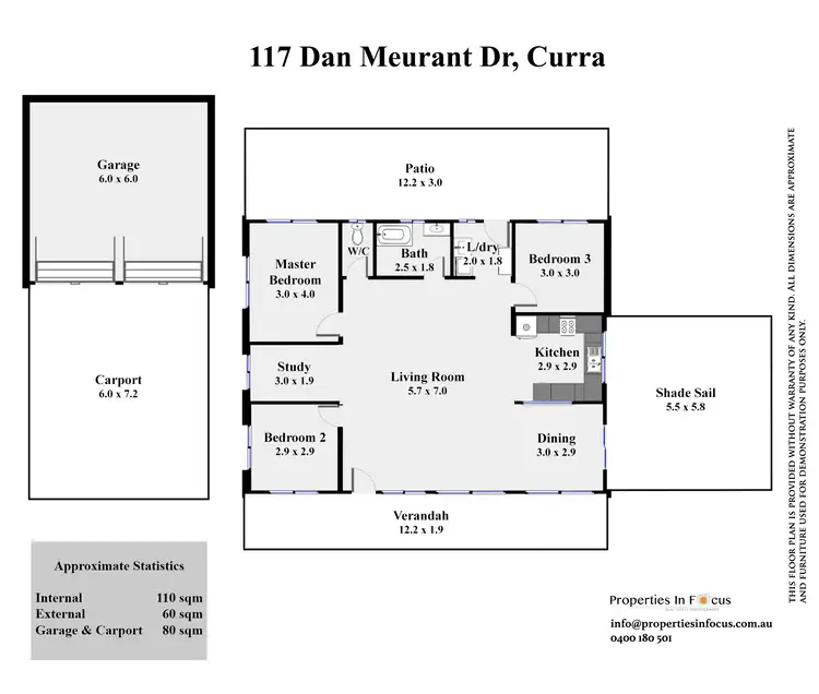 Floorplan of Homely house listing, 113 Dan Meurant Dr, Curra QLD 4570