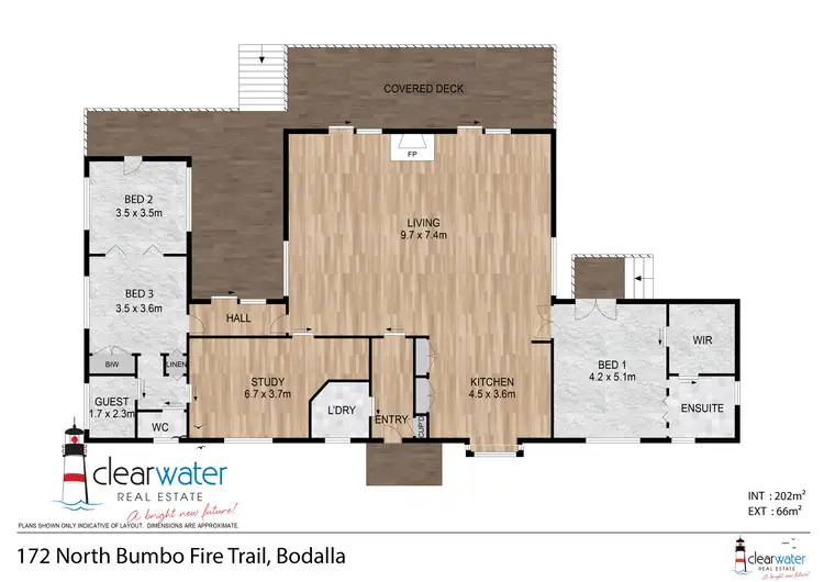 Floorplan of Homely house listing, 172 North Bumbo Fitr, Bodalla NSW 2545