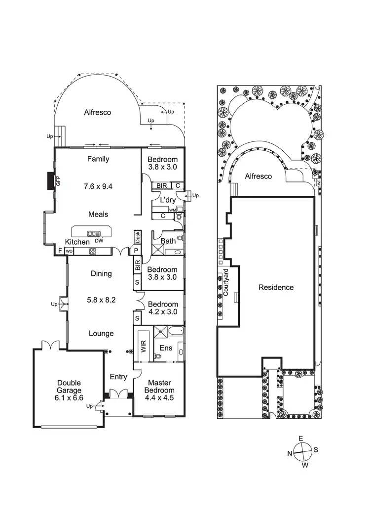 Floorplan of Homely house listing, 46 Comer St, Brighton East VIC 3187