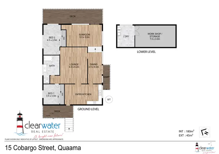 Floorplan of Homely house listing, 15 Cobargo St, Quaama NSW 2550