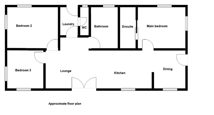Floorplan of Homely house listing, 62 Halls Rd, Myrtleford VIC 3737