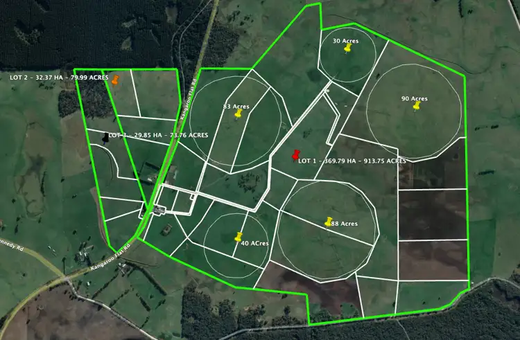 Floorplan of Homely rural property listing, 1317 Kangaroo Flat Rd, Glencoe SA 5291