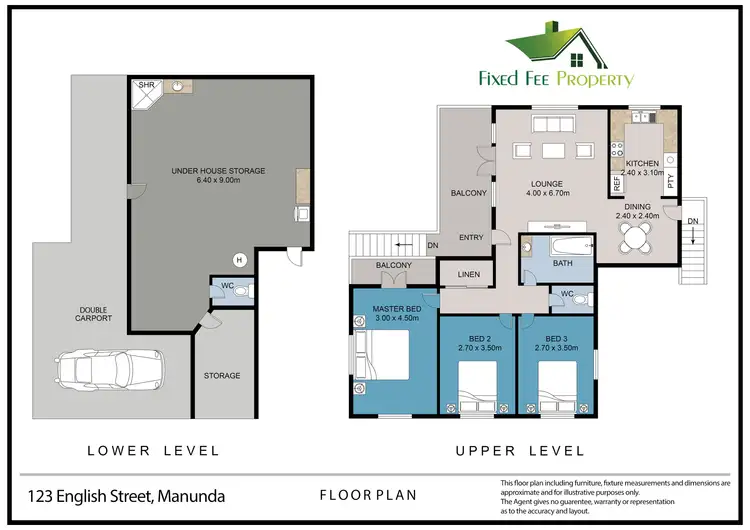Floorplan of Homely house listing, 123 English St, Manunda QLD 4870
