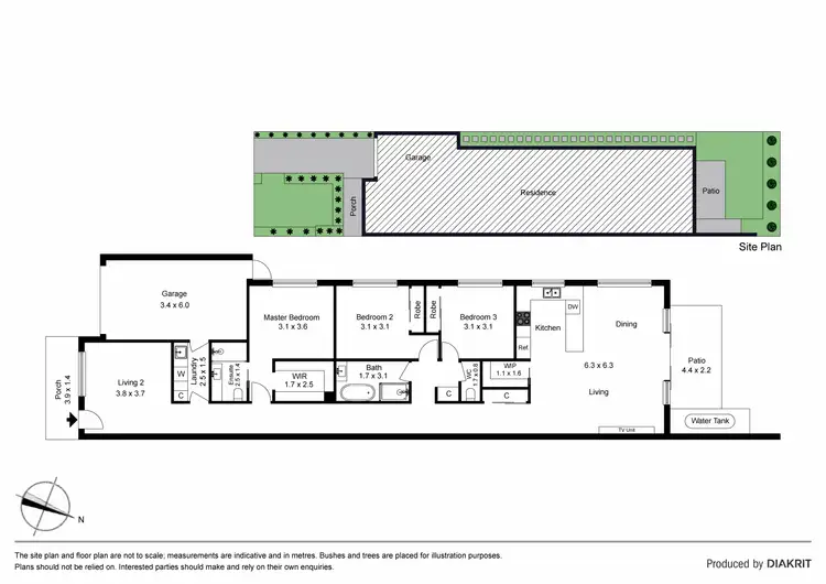 Floorplan of Homely house listing, 22A Westminster Drive, Avondale Heights VIC 3034