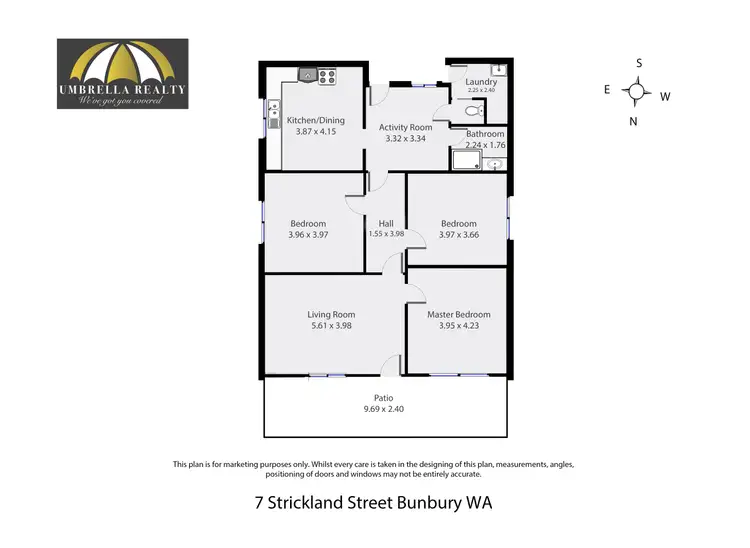 Floorplan of Homely house listing, 7 Strickland St, South Bunbury WA 6230