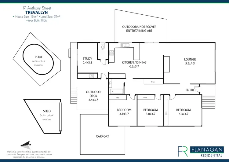 Floorplan of Homely house listing, 17 Anthony St, Trevallyn TAS 7250