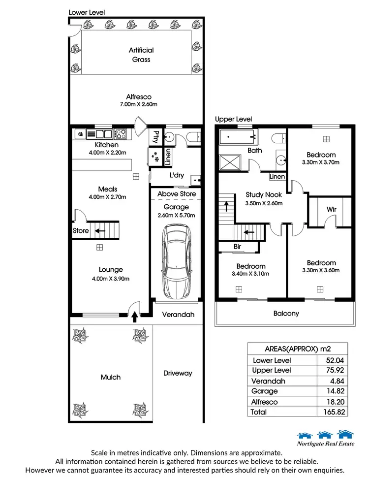 Floorplan of Homely townhouse listing, Unit 14/271-273 Martins Rd, Parafield Gardens SA 5107