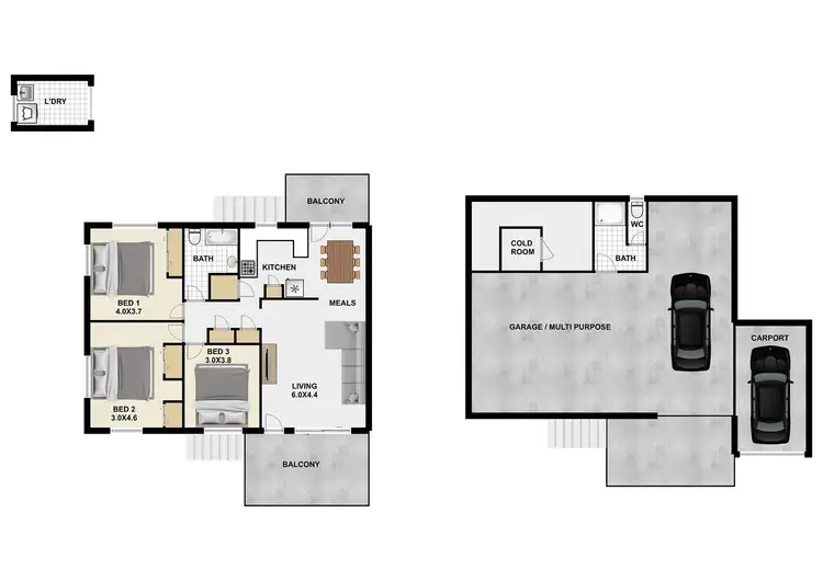 Floorplan of Homely house listing, 3988-3992 Mount Lindesay Hwy, Park Ridge South QLD 4125