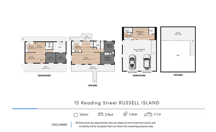 Floorplan of Homely house listing, 15 Reading St, Russell Island QLD 4184