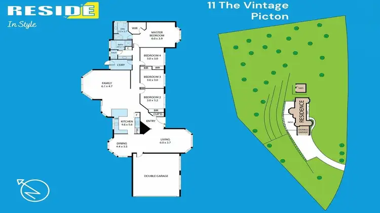 Floorplan of Homely house listing, 11 The Vintage, Picton NSW 2571