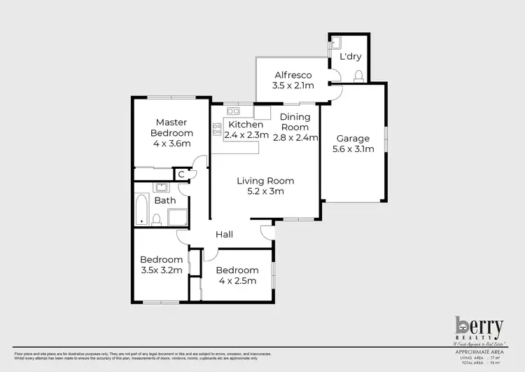 Floorplan of Homely villa listing, Unit 2/28 Benelong St, The Entrance NSW 2261