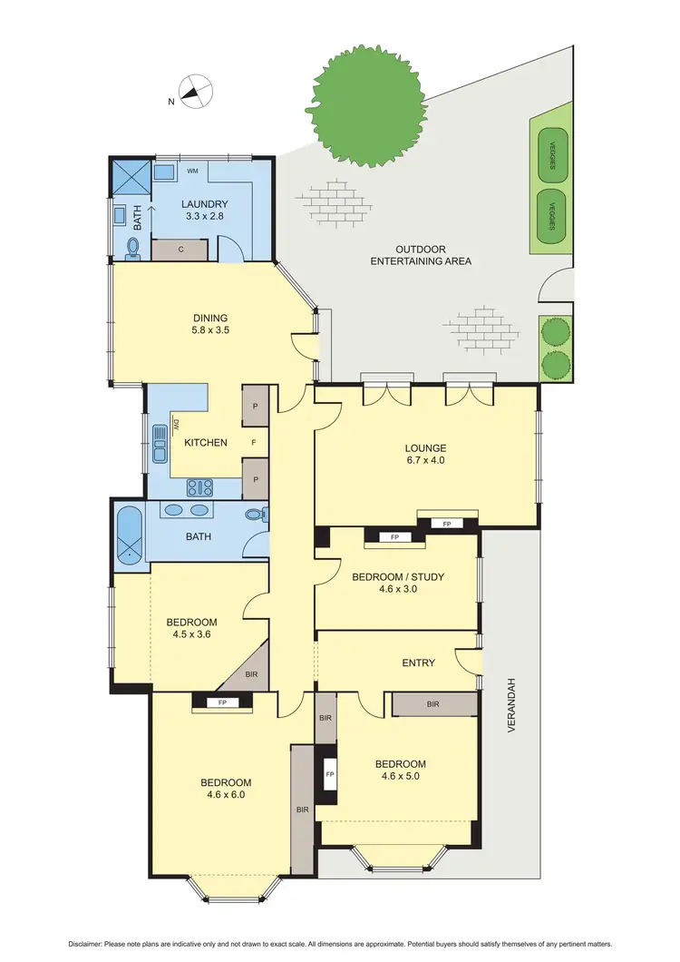 Floorplan of Homely house listing, 9 Macrae St, East Bairnsdale VIC 3875