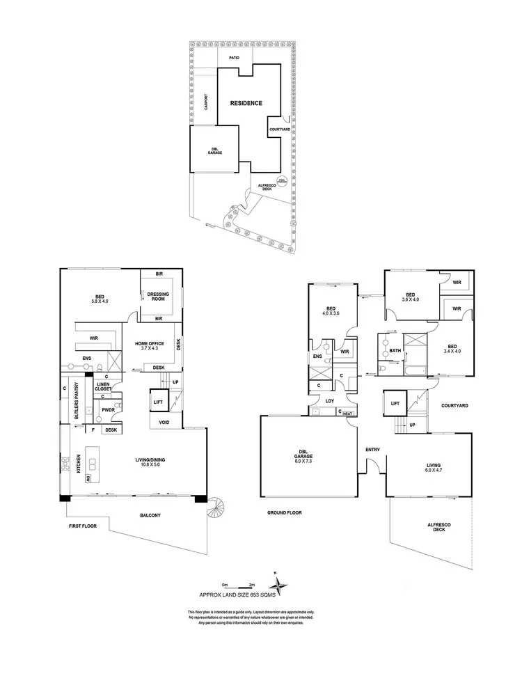 Floorplan of Homely house listing, 357 Beach Rd, Black Rock VIC 3193