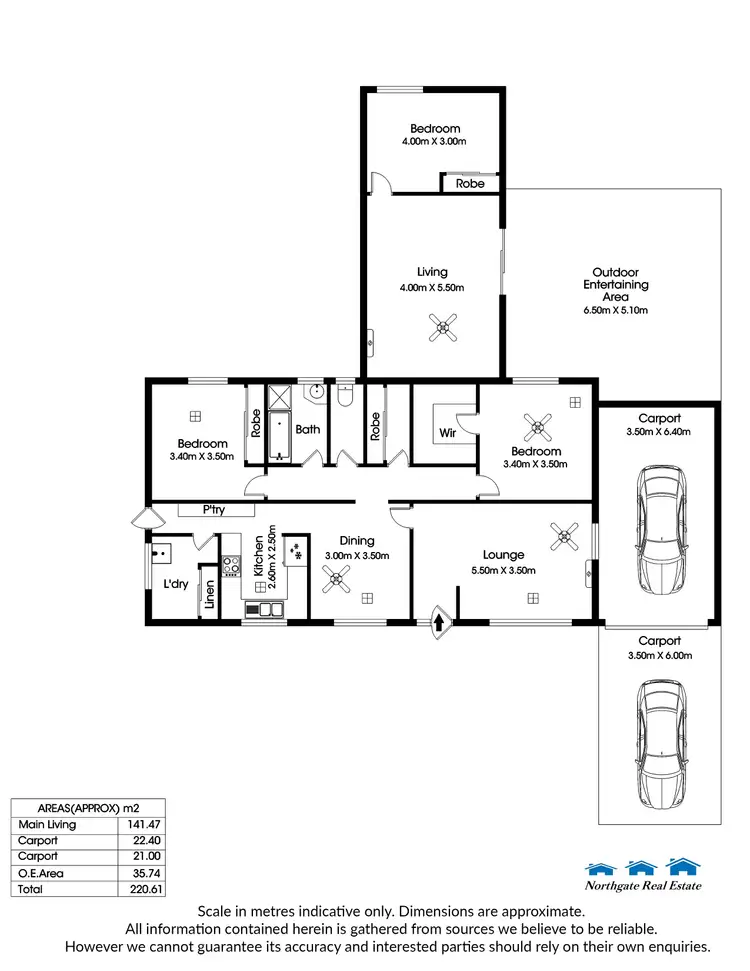 Floorplan of Homely house listing, 4 Lobelia Dr, Parafield Gardens SA 5107