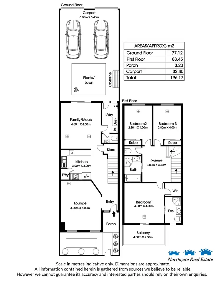 Floorplan of Homely townhouse listing, 25 Clyde Rd, Lightsview SA 5085