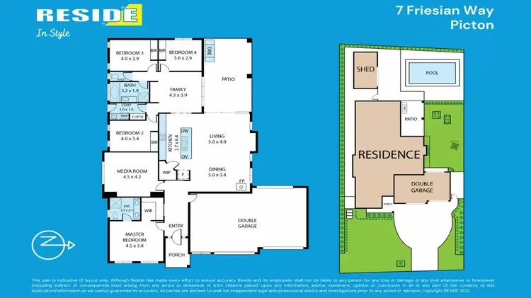 Floorplan of Homely house listing, 7 Friesian Way, Picton NSW 2571