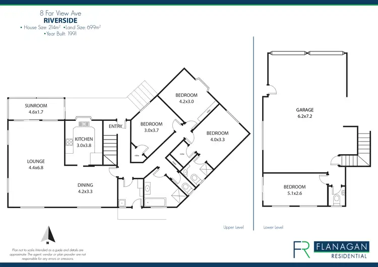 Floorplan of Homely house listing, 8 Far View Ave, Riverside TAS 7250