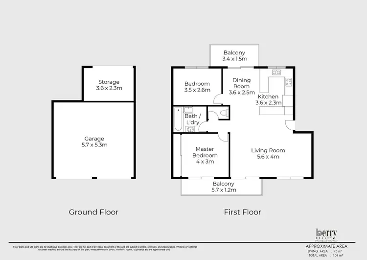 Floorplan of Homely unit listing, Unit 3/2 Richard St, The Entrance NSW 2261