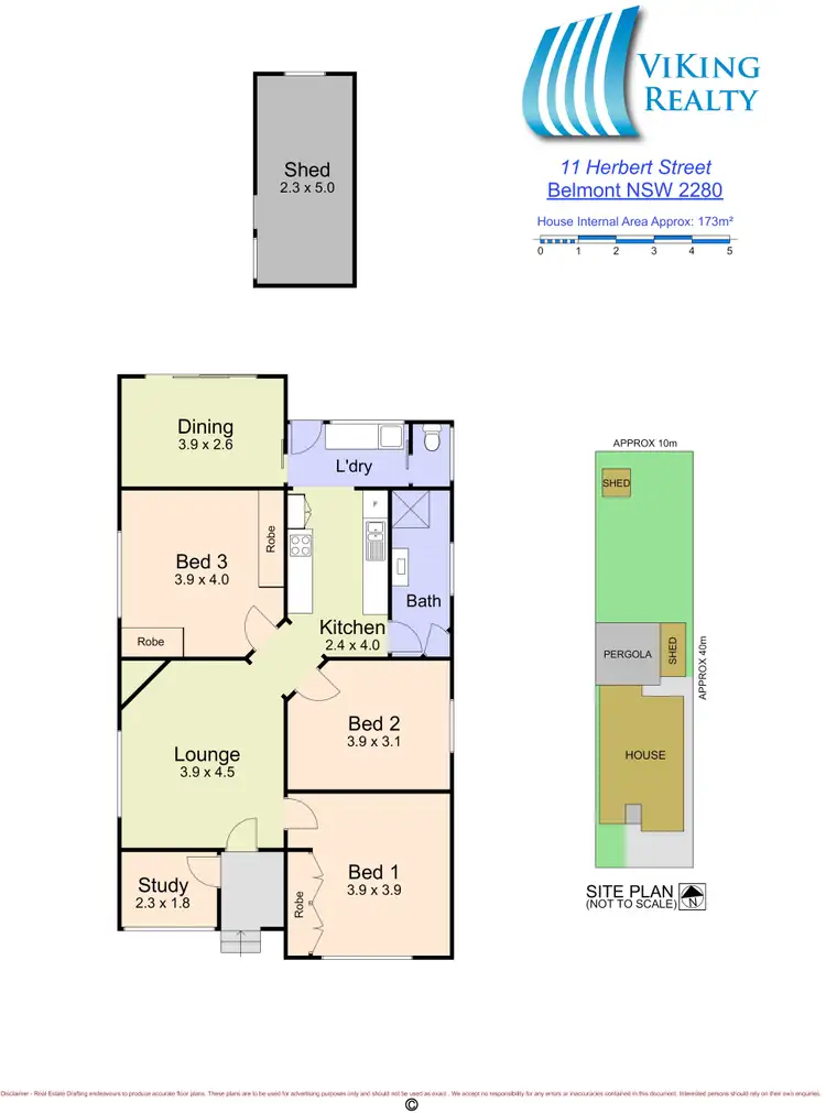 Floorplan of Homely house listing, 11 Herbert St, Belmont NSW 2280