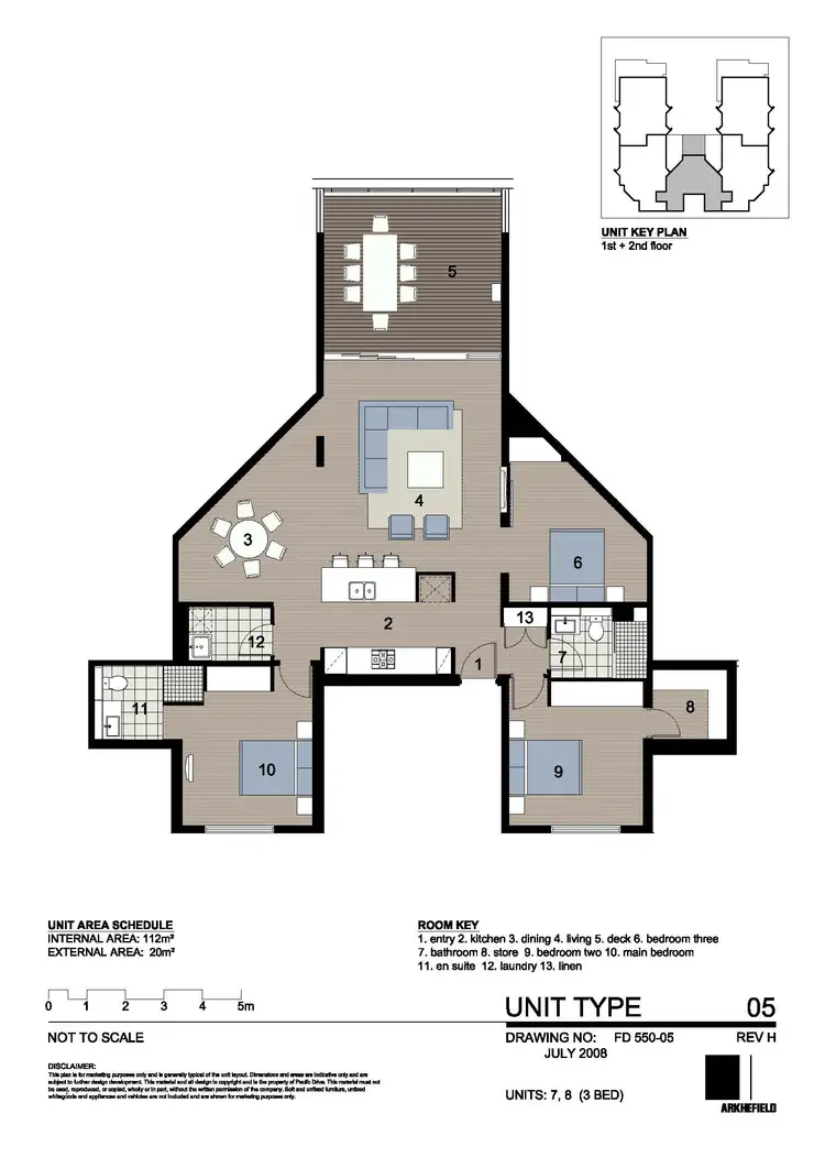 Floorplan of Homely apartment listing, 8/1 Pacific Drive 'Maggies Beachfront Apartments', Horseshoe Bay QLD 4819