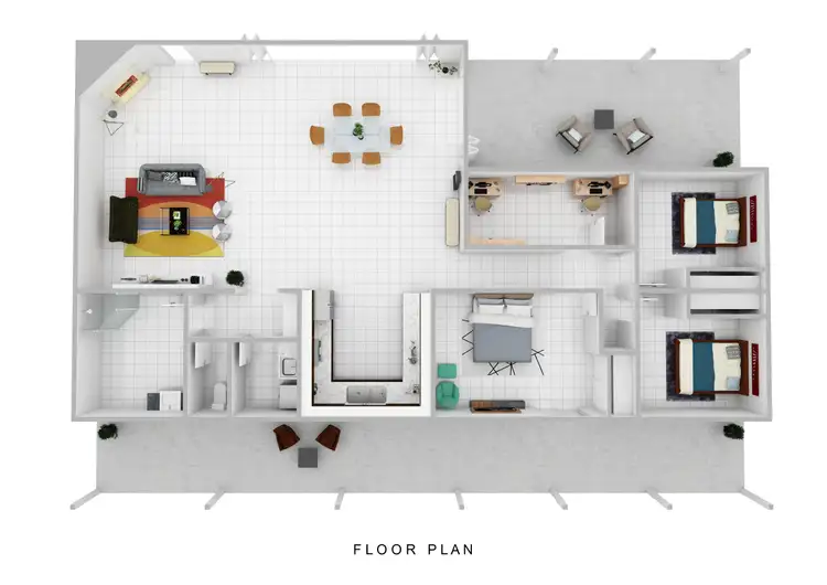 Floorplan of Homely rural property listing, 49 Peeters Cl, Malanda QLD 4885