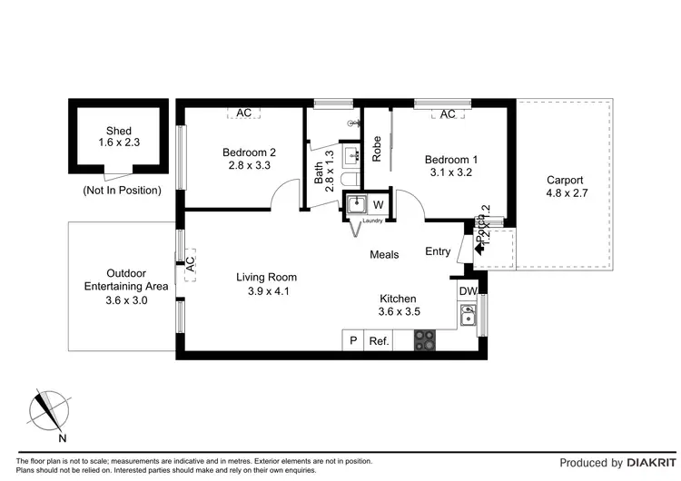 Floorplan of Homely unit listing, 3/3-5 Nelson Ct, Avondale Heights VIC 3034